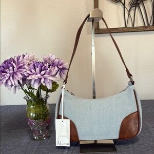 NWT Alyssa Denim Ladies Handbag